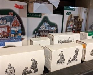 The Village Christmas Set