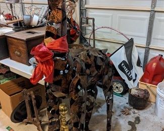 Christmas Reindeer Yard Decor