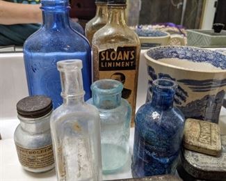 Antique Glass Bottles