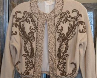 Vintage Embroidered Cardigan