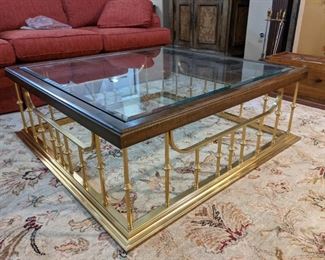 Glass Top Coffee Table