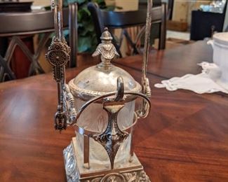 Antique Pickle Castor