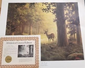 "Safe Passage" signed numbered print by Windberg (1974) - four available, all with Certificates of Authenticity