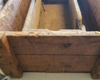 wooden boxes