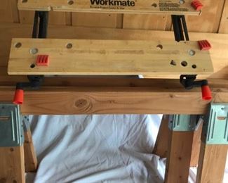 Black Decker Work Bench and 2 Saw Horses
