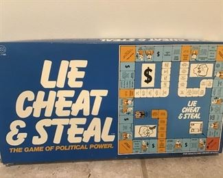 Lie Cheat Steal Game