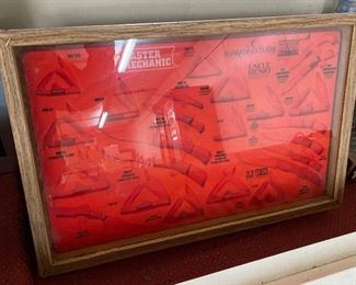 Vintage Wooden Schrade Old Timer Knife Store Display 