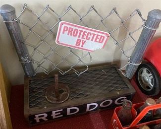Red Dog Bar Display