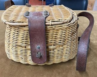 Vintage Fishing Creel