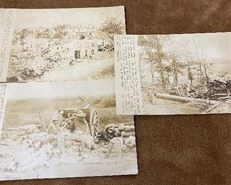 World War One Real Photo Post Cards