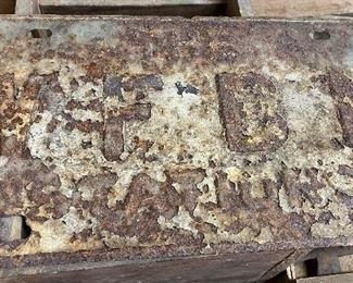 Old Radio Station Tag (WFBM Station)