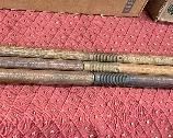 Old Wooden Gun Cleaning Rods