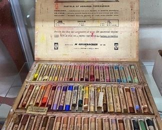 Wooden Grumbacher Artist Set