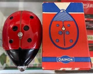 Vintage Tin Litho Daimon Light in Box (Germany)