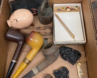 Old Lock, Pipes, Notepad