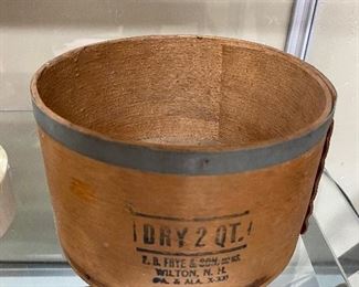 Old Wooden 2 Quart Measure