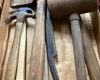 Assorted Old Hammers