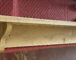 Nice Large Wooden Display Shelf