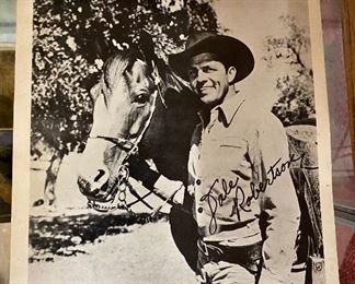 Old Dale Robertson Western Promo Photo Given by St. Louis Buick Dealers