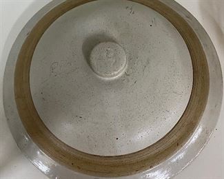 Large Stoneware Crock Lid