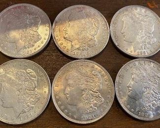 Morgan Silver Dollars