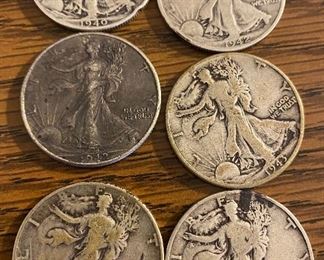 Walking Liberty Half Dollars
