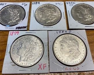 Morgan Silver Dollars