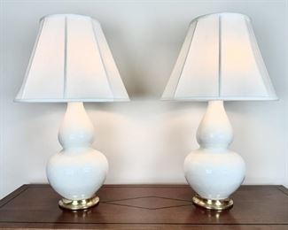 A Pair Of Christopher Spitzmiller Lamps
Lot #: 4