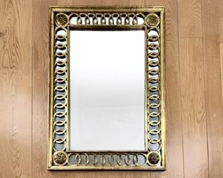 A Giltwood Double Framed Wall Mirror
Lot #: 2