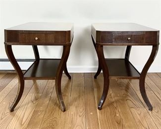 Pair Of Recency Style Walnut Side Tables
Lot #: 3