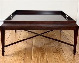 A Barbara Barry Mahogany Tray Table, For Baker Furniture
Lot #: 8