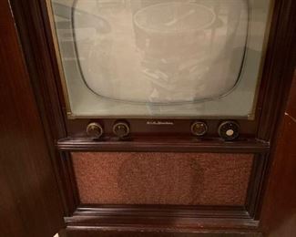 1950s Cabinet TV