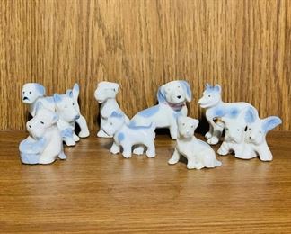 Vintage Mini Dog Figurines