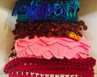 Crocheted Throw Blankets