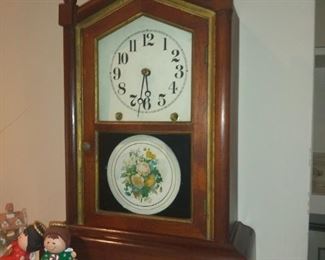 Antique Shelf Clock $100