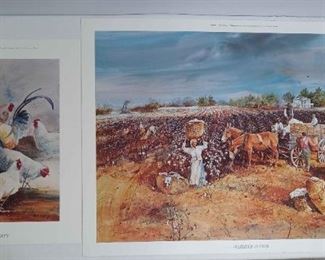 2 Jack DeLoney, Hen Party Plantation Cotton Prints