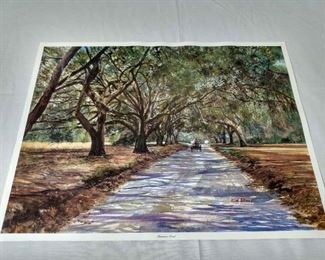 Bill Stroud, Plantation Road, Print