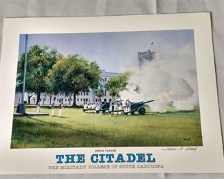 James M. Reed, Dress Parade The Citadel, Poster
