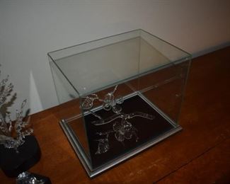 Authentic, original Frabel glass sculptures. Include large ant, ice cubes, Pegasus, Unicorn, Daisy, Jonquil, Dogwood limb