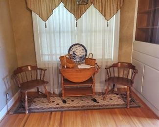 Gorgeous Maple tea service cart