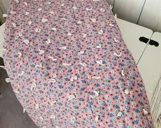 Gorgeous double sideded knot Quilt