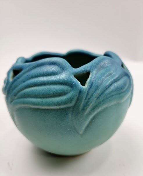 Van Briggle in blue.