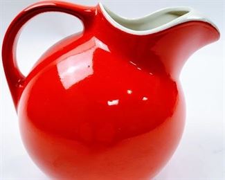 Hull in candy apple red.  