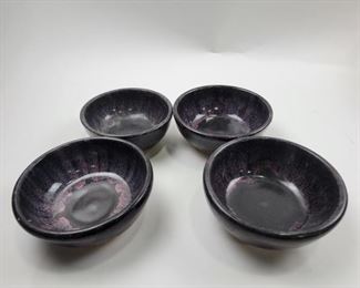 Bowls by a Colorado artist.  
