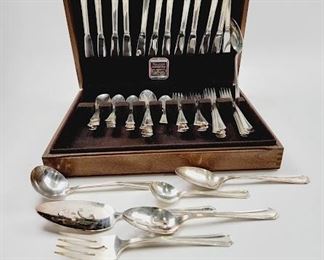 A very respectable Oneida silverware set.