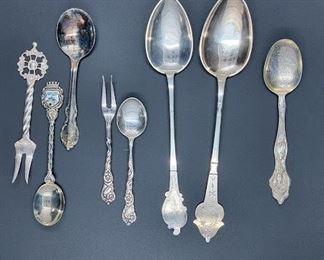 925 - 830 and other tiny spoons and forks