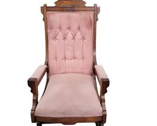 Victorian or eastlake rocker