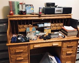 Originally over $1000 from Furniture in the Raw- Roll Top Desk