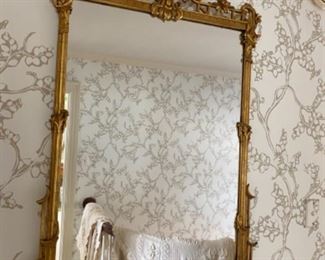 Gold leaf mirror 