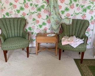 Upholstered side chairs